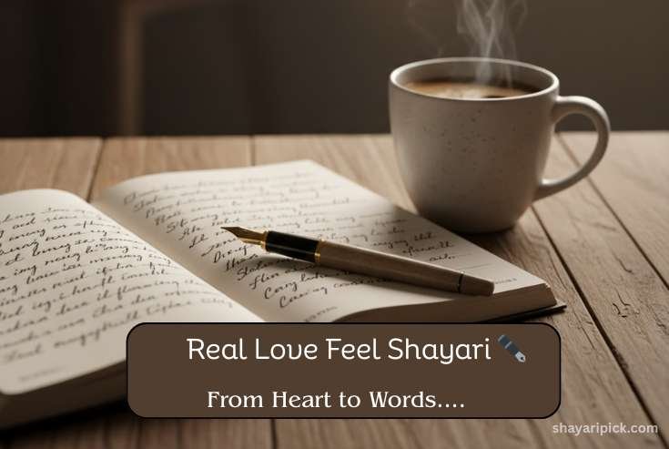 Heart Touching Real Love Shayari in Hindi