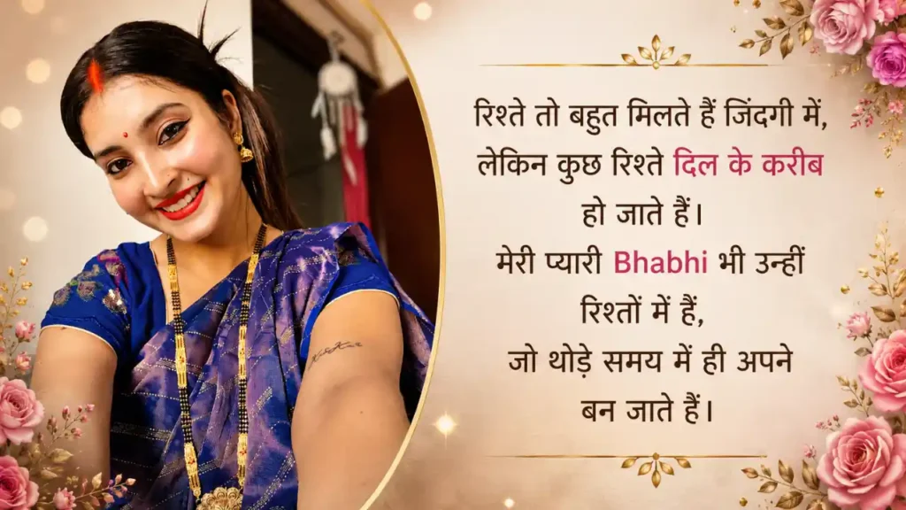 bhabhi ki tareef shayari 