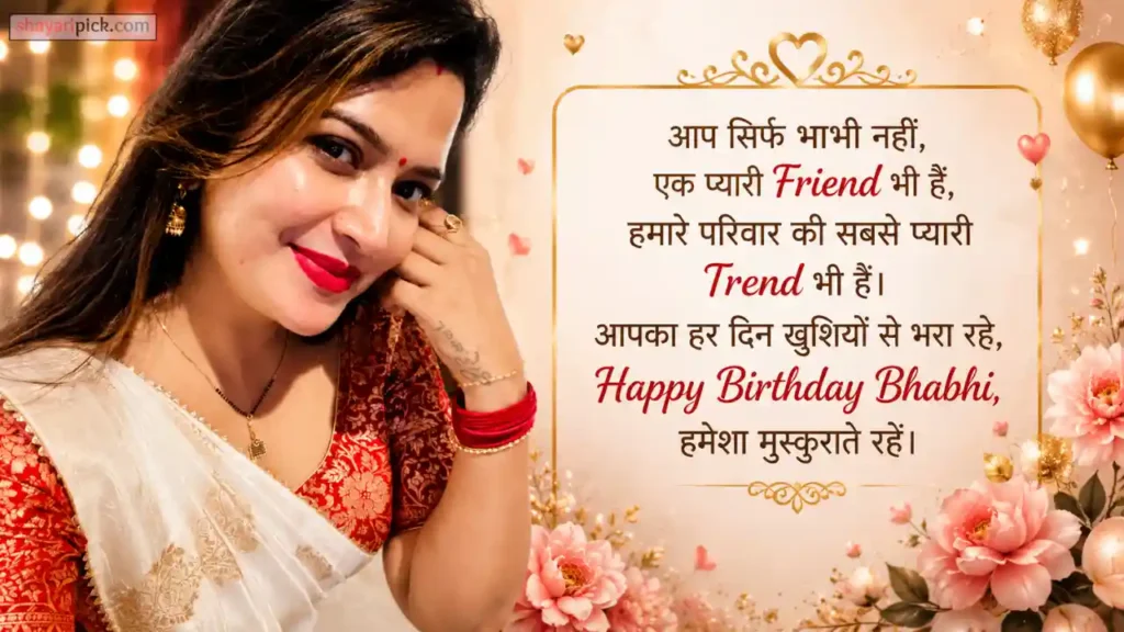Bhabhi Birthday Shayari