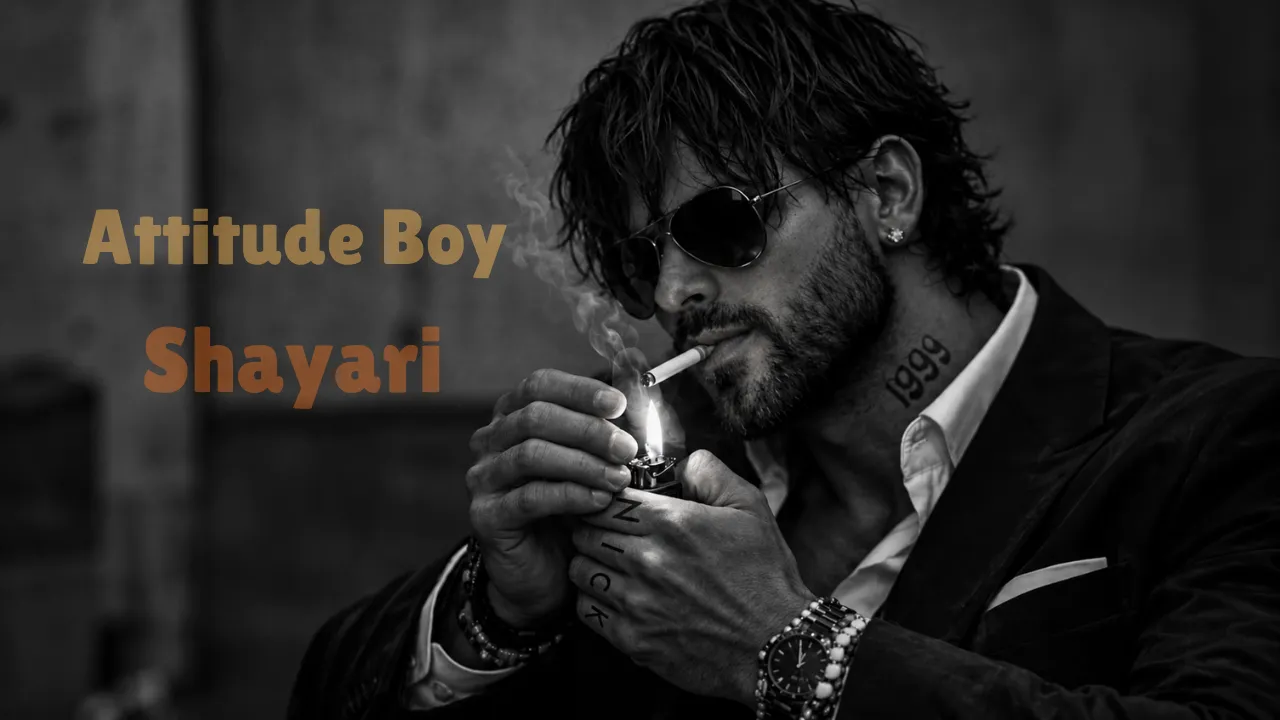 Attitude Boy Shayari
